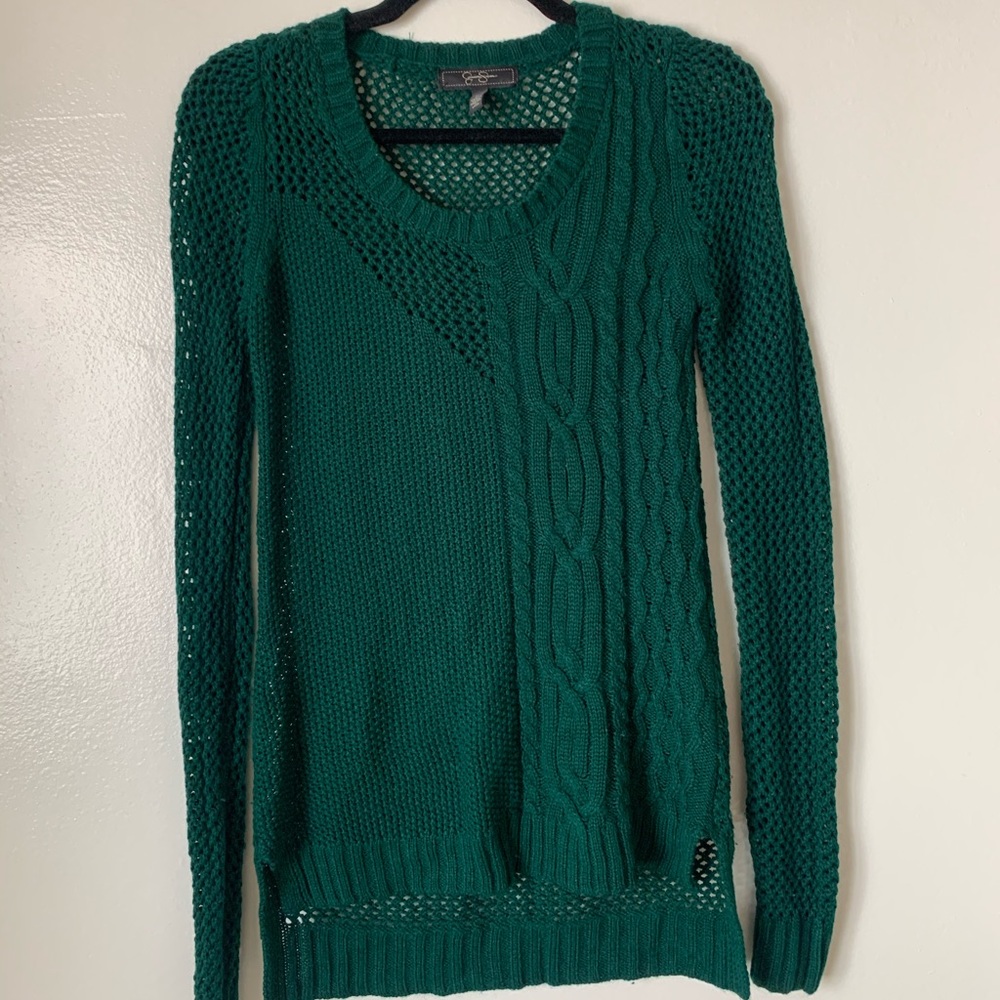 Emerald Green Sweater by Jessica Simpson